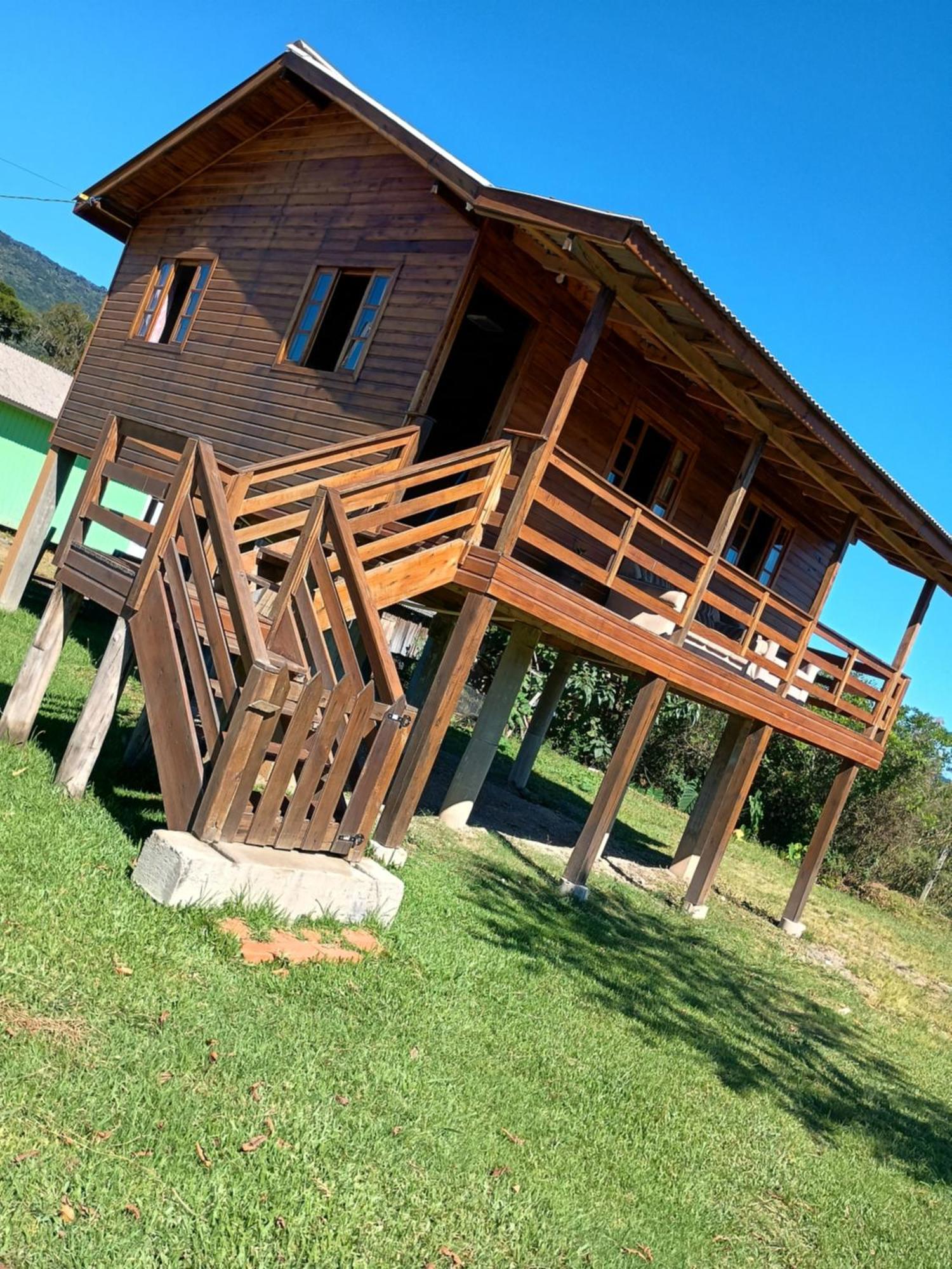 Cabana E Casa De Campo Bromelia Urubici Esterno foto
